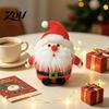 Christmas Party Entertainment Santa Claus Rhythm Beat Toy, Interactive Musical Plush Doll with Dual Motion Soft Skin Friendly Sensor for Kids,