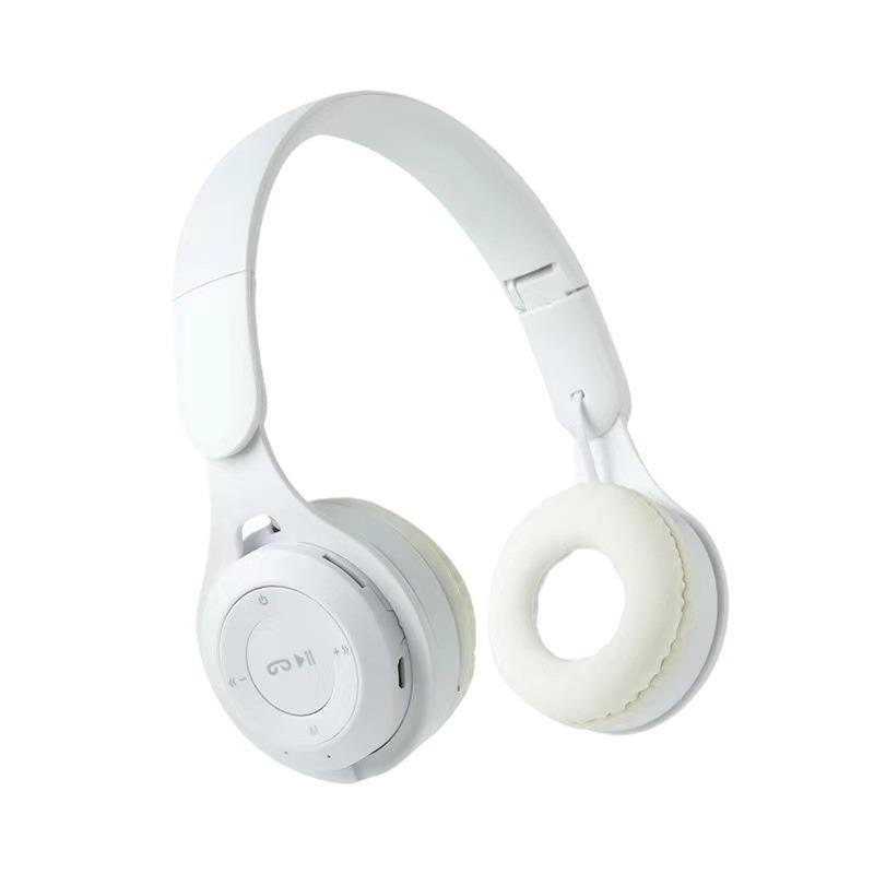 Гарнитура Bluetooth Y08 Heavy Bass Foldable Macaron — беспроводные наушники с креплением на голове