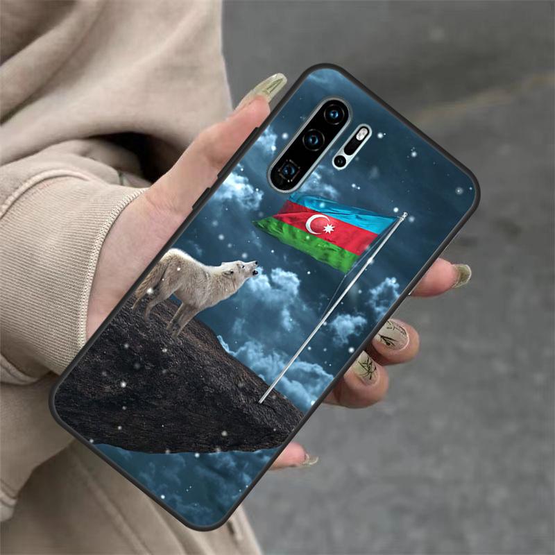 Флаг Бута Азербайджана Для Huawei Nova 11i 8i 7i 3i Nova 9 10 SE 5T Y60 Y70 Y90 Y91 Y61 P20 P30 P40 Lite Pro Чехол