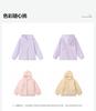 Girls' Light and Warm Hooded Plush Coat