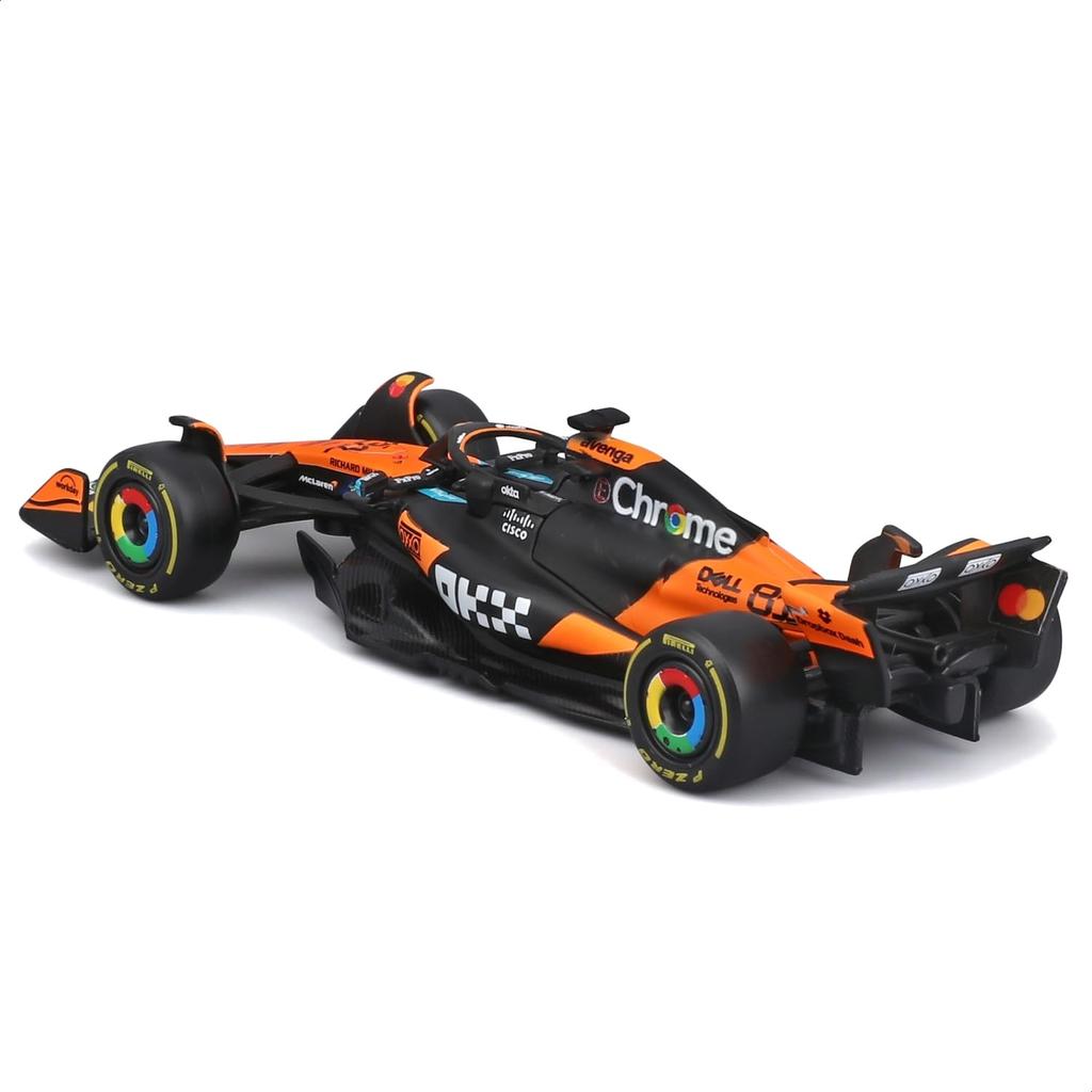 Bburago 2025 Model F1 McLaren Team MCL39 Oscar Piastri Australian GP Race Sports Car Miniature Diecast Car Finished Product 1/43 #81 / 18-38248 (#81)
