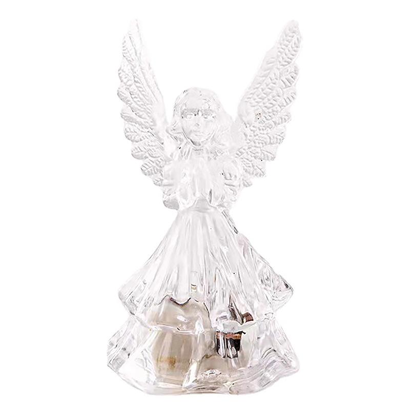 Bedside Lamp Colorful Wings Decoration Angel Style Desktop Night Lamp