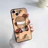 Чехол для телефона с рисунком 'Кофе-арт' для iPhone 17 Pro Max 15 Pro 16 14 Plus 12 13 Mini 11 Pro, противоударный, мягкий
