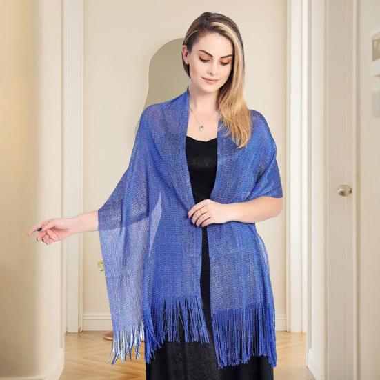 Women Shawl Beautiful Hollow Out Temperament Lady Dress Shawl Shirt Dress Matching Party Shawl Dress Shawl Lady Garment