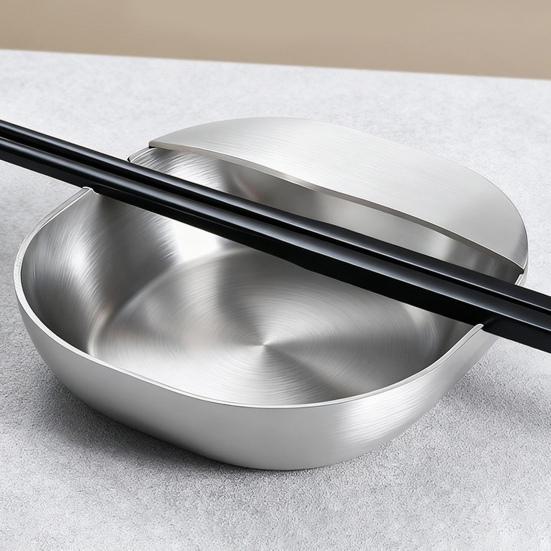 Подставка для ложки из нержавеющей стали для плиты, кухонной столешницы, самоподдерживающаяся подставка для половника, подставка для кухонных принадлежностей для ложки, лопатки