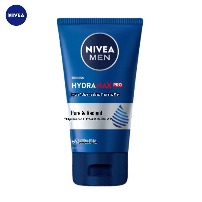 Nivea Мужское очищающее грязевое средство для лица с аква-эффектом