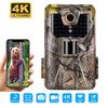 Outdoor Wifi App Bluetooth Control Trail Camera 4k Video Live Show Wildlife Hunting Cam Wifi900pro 30mp Night Vision Po Traps