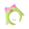 Long Hair Plush Headband Cartoon Funny Hairband Cute Ugly Doll Hair Hoop  Lady