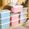 Plastic Storage Box Thickened Storage Box Clothing Portable Organizer Box Toy Storage Boxes Home Organization