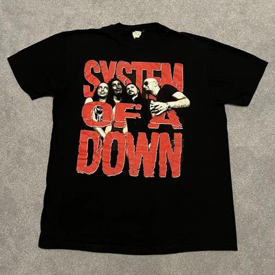 Футболка с участниками группы System Of A Down, унисекс, для концерта, размеры от S до 5XL, LO110, унисекс