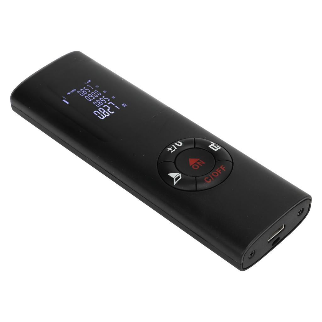 Электронный дальномер с зарядкой от USB, высокоточная цифровая линейка для измерения расстояний