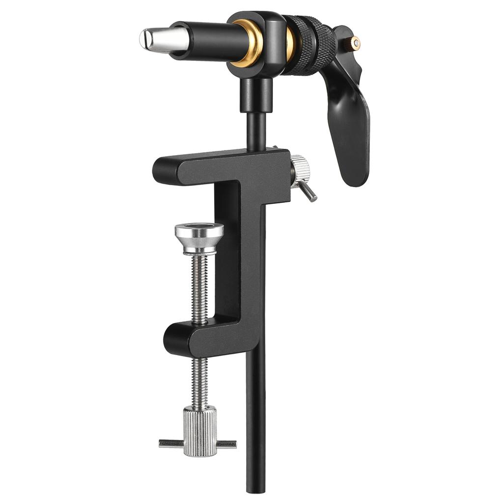 Поворотный зажим для вязания мушек, рыболовный крючок, зажим для вязания мушек, набор инструментов для ловли мушек