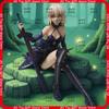 Black Lancer Artoria Pendragon Alter Gk Pvc Anime Figure Elegant Female Character Collectible Statue Desktop Ornament Gift