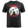 Halloween Costume Creepy Witch Pumpkin Ghost T Shirt Vintage Stylish Fashion Slightly Comfortable Streetwear Breathable