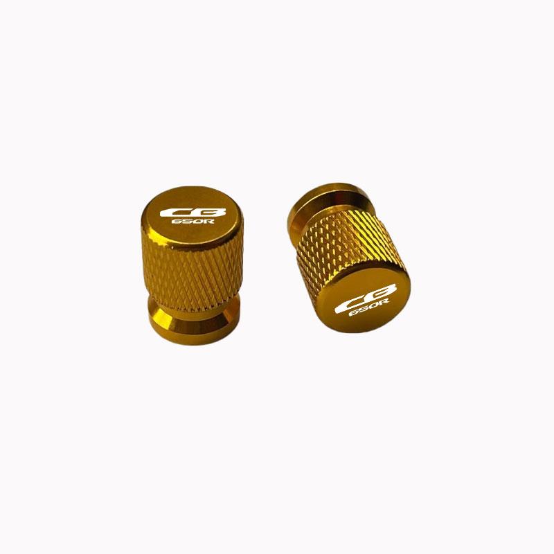CNCMachined Motorcycle Valve Stem Caps,Motorbike Custom Decoration Valve Covers For HONDA CB650R CB 650R 2019-2026 ZOPJT1