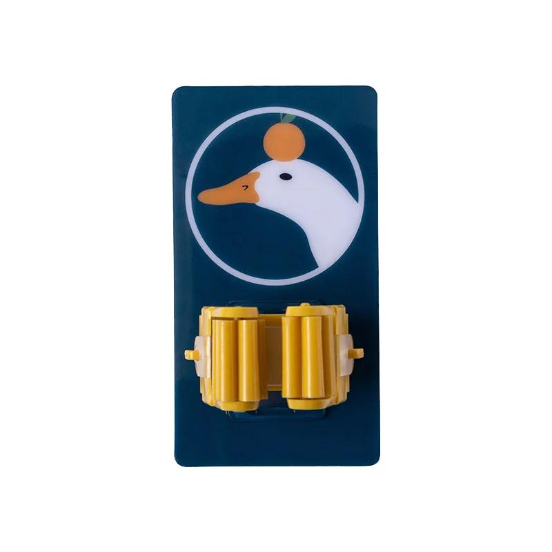 1шт настенный держатель для швабры органайзер для метлы вешалка для хранения дома крючки бытовые инструменты бесшовная вешалка для швабры