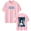 Unisex Women Fashion Tshirt Singer Cazzu Latinaje 2026 Tour Graphic Tee Summer Shortsleeved Loose Cotton Oversized Casual Tshirt