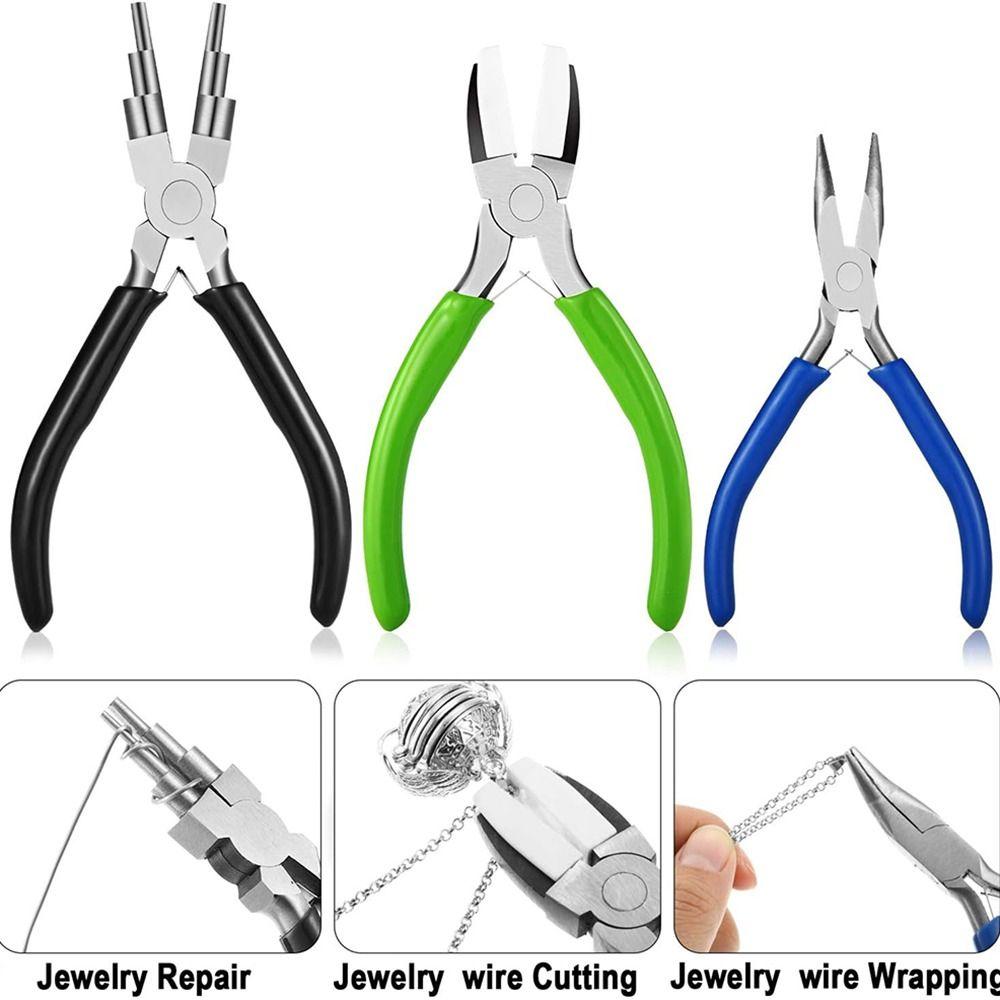 Wear-resistant Wire Bending Tools DIY Jewelry Making Tool Accessories Nylon Nose Plier