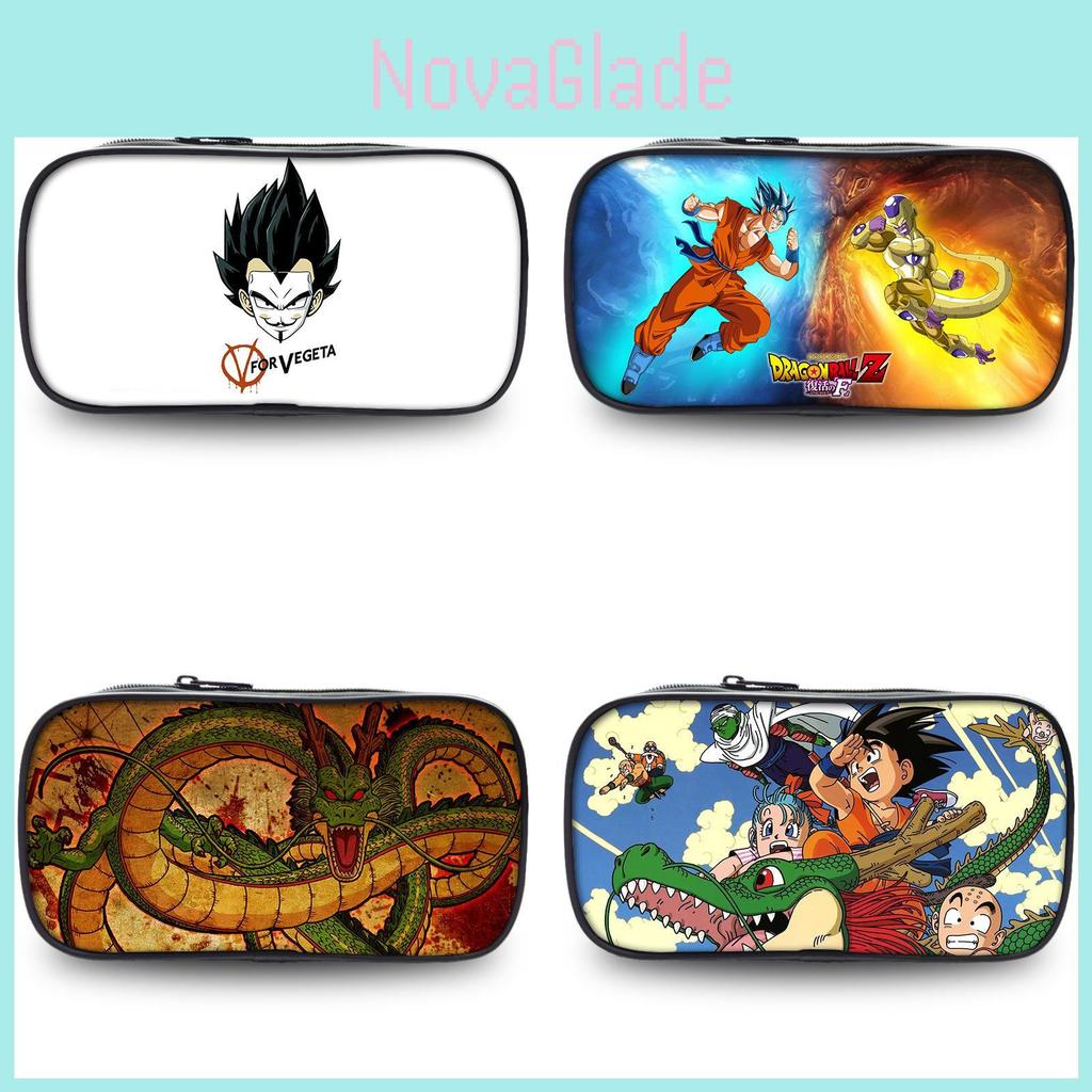 Dragon Ball Versatile Polyester Pencil Case Colorful And Sturdy School Pouch