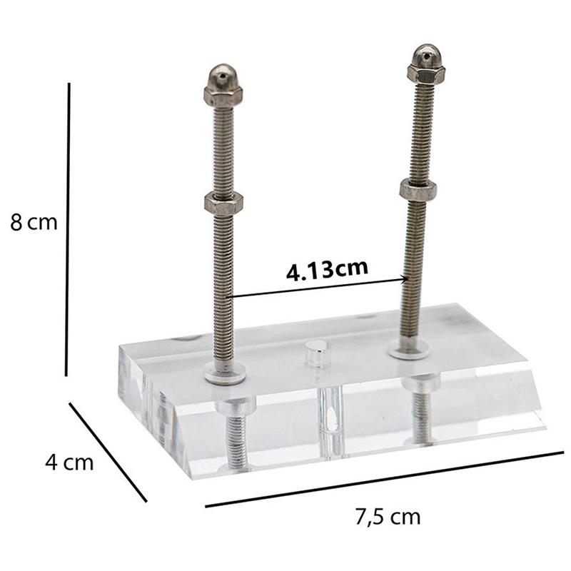 Настенное крепление для скейтборда Дисплей для деки Роскошный держатель-стойка для хранения скейтборда Усиленный акриловый стенд для скейтборда