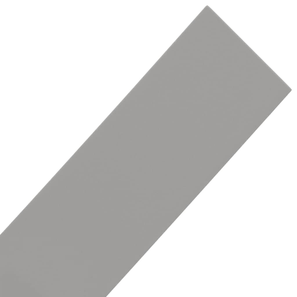 Vidaxl Obrzeża Ogrodowe, 5 Szt., Szare, 10 M, 10 Cm, Polietylen