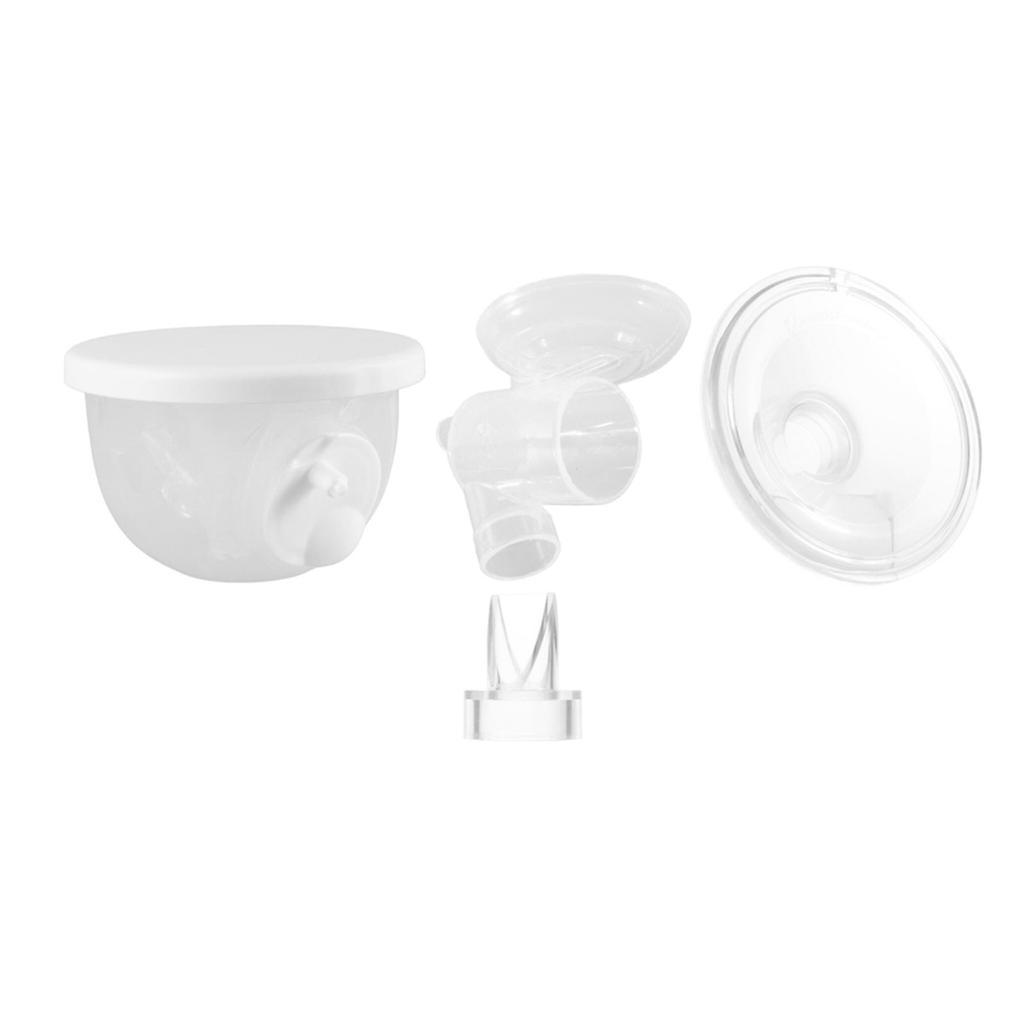 Запасная насадка, включая пылезащитный чехол, фланцевую вставку диафрагмы и силиконовую диафрагму для ремонта электрических молокоотсосов S12