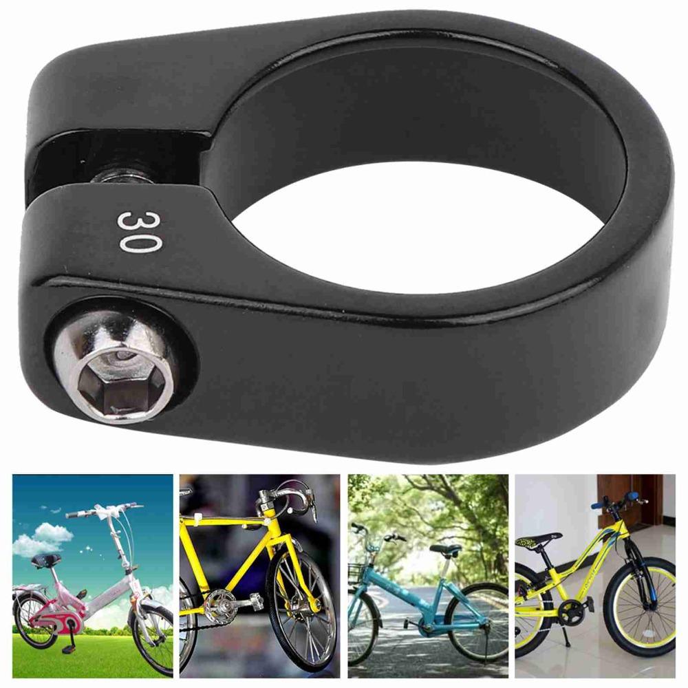 30mm Bike Pipe Clamp Bolt Type Seatpost Clamp Durable Bike Seat Post Clamp Road Bike