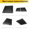 Pair L+R Front Bumper Lower Mesh Grill Trim Cover Black For BMW E60 E61 MSport N
