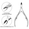 Professional Cuticle Cutter Nail Nippers Scissors Manicure Pusher Pedicure Tong Dead Skin Remover Nail Cuticle Regrowth Tool
