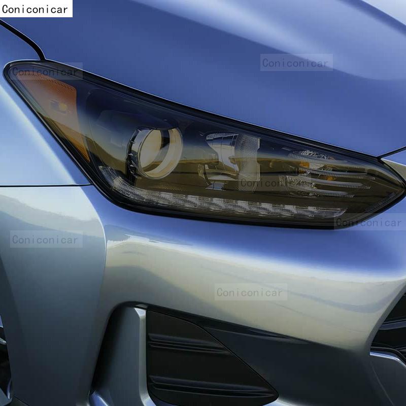 Для HYUNDAI VELOSTER - Черная Защитная Пленка для Фары Автомобиля, Накладка, Защита, Прозрачная TPU Наклейка, Аксессуары