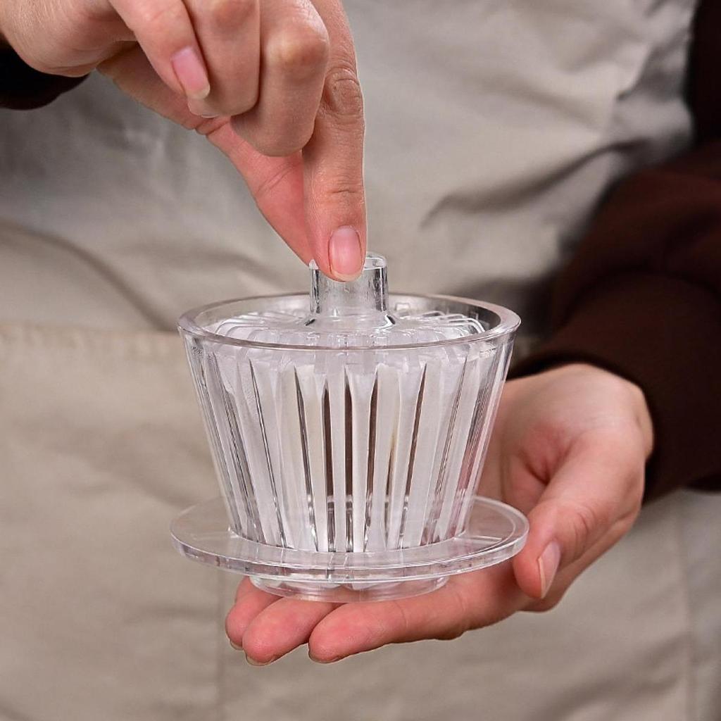 Coffee Filter Assistant Press Cone Pressing Tool Shaper Reusable for