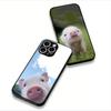 for Samsung Galaxy S25 S23 S22 S24 FE Ultra Plus A56 A05 A06 A15 A16 A57 S7 Edge Phone Cover Case Anime Cute Pig Funny