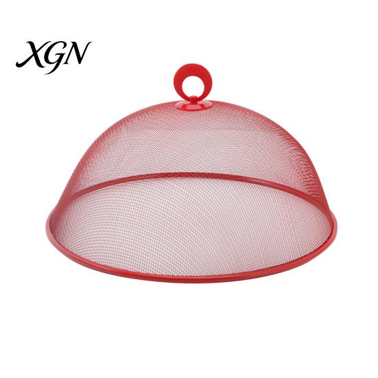 Rust Resistant Food Mesh for Patio Cover with Handle, Durable Stainless Steel Protector, Lightweight Covers Handles Tent Dishes And Fruit Platters