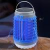 Портативная лампа для уничтожения комаров, USB-солнечная ловушка, светодиодный электрический шок, перезаряжаемый тихий репеллент от комаров