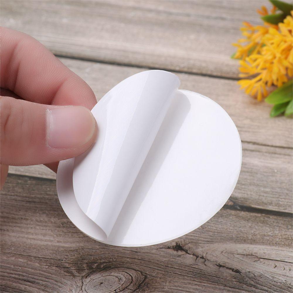 10PCS Reusable Powerful Washable Suction Cup Hooks Magic Stickers Wall Sticker Double Sided Adhesive