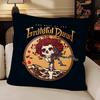 Band GGrateful DDead Pillow Case Fashion Square Pillowcase Bedroom Sofa Room Ins Decoration Leisure