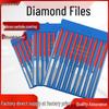 Lionway Diamond-Assorted Shaping Files, Electroplated Alloy Mini Grinding Tools