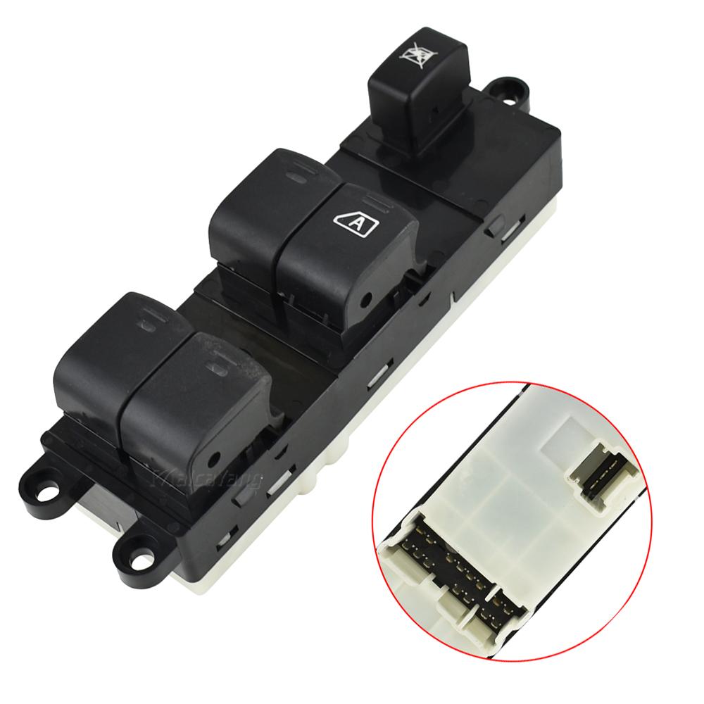 Электрический главный переключатель управления стеклоподъемником, регулятор, кнопка для Nissan Navara D40 Pathfinder R51 Qashqai J10 25401-EB30B