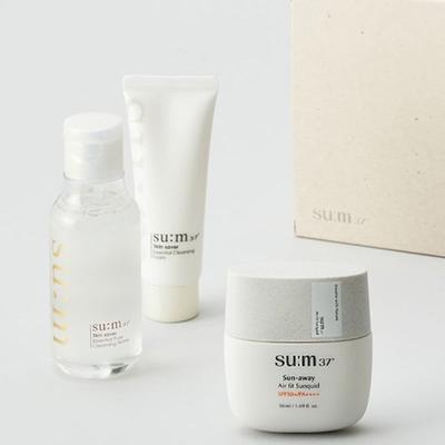 [Breath 37] Sun Away Планирование Sunquid (Sunquid 50 мл + Очищающая вода 100 мл + Очищающая пенка 40 мл)