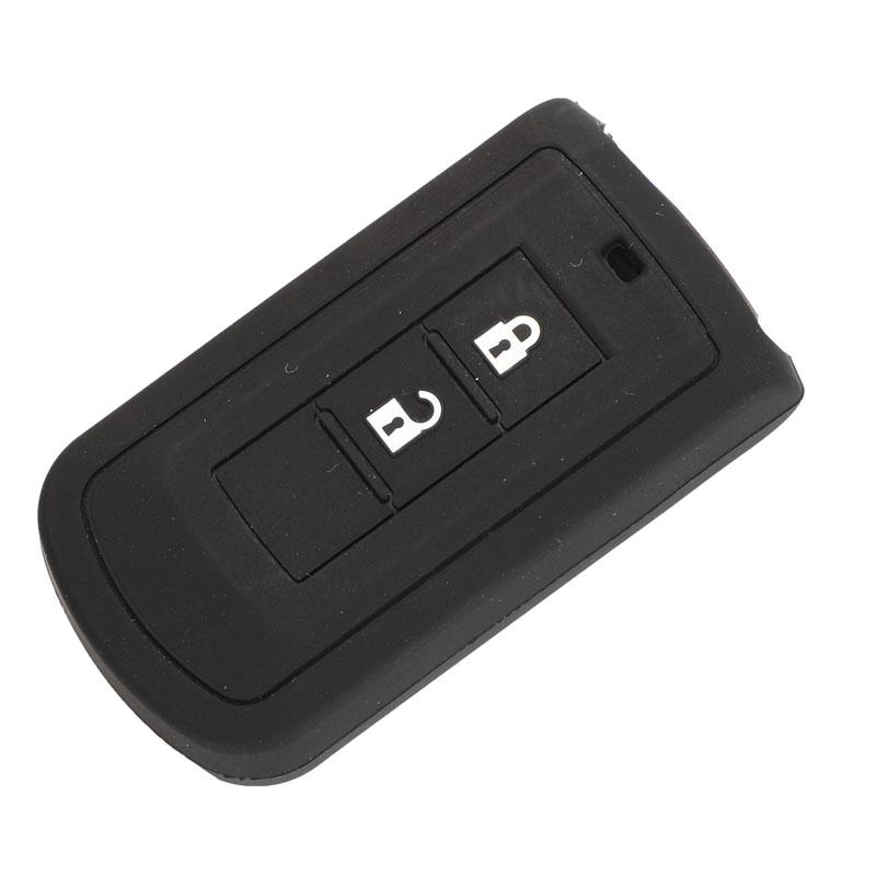 Jingyuqin 2b Силиконовый чехол для ключа автомобиля для Mitsubishi Outlander 10 Lancer Pajero Sport EX ASX Colt L200 Inteligentne
