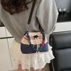 Purse Retro Canvas Bucket Bags Crossbody Bag Drawstring Bucket Bag  Girls