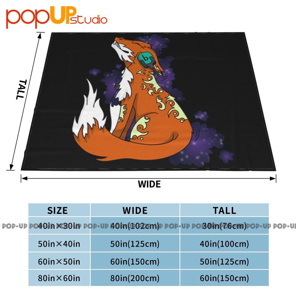 Fuchs Fox Lover Comic Music Wild Animal Cute Ultra-Soft Blanket Quilt Winter Sofa Cover Bed Covers