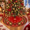 Snowman Christmas Tree Mat Santa Claus Xmas Tree Foot Cover Christmas Decorations  Party