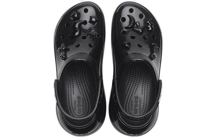 Crocs Кроксы Crush High Shine 'Черный' Женские 209285-001