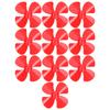 10Pcs Propeller 4 Blades Strong Wind Durable Materials Light Weight 40mm DIY Toy Car Propeller