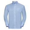Russell Collection Mens Classic Oxford Long-Sleeved Shirt
