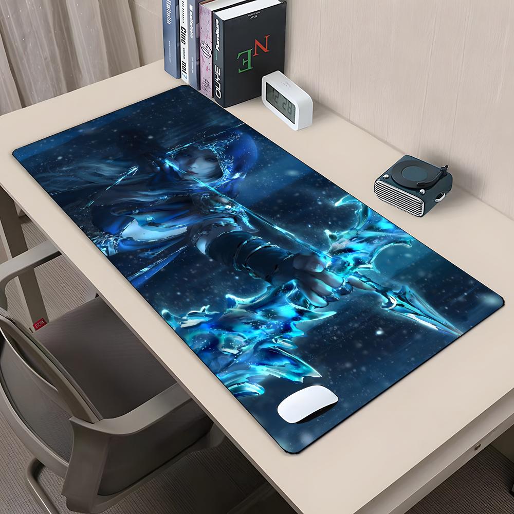 League Of Legends Mouse Pad Rubber Antislip Keyboard Pad 40x90cm Mousepad Gaming Accessories XXL Office Computer Mat