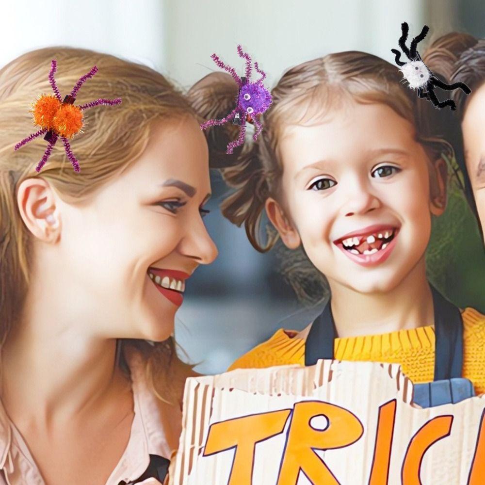 Long Leg Halloween Spider Hairpin Headwear Halloween Headdress Ghost Festival Supplies