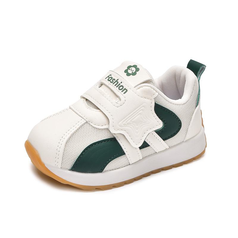 Toddler shoes for boys, autumn children's shoes, non-slip soft-soled breathable shoes for toddlers, girls' mesh shoes, trendy Forrest Gump shoes