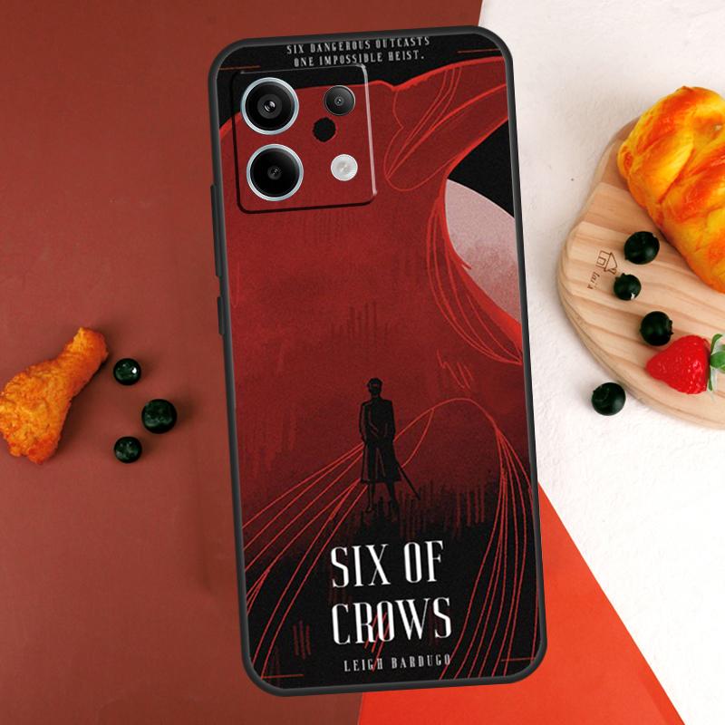 Чехол Six Of Crows для Xiaomi Redmi Note 13 14 Pro 9 10 11 12 Pro 10S 11S 12S Redmi 13C 10C 12C 14C